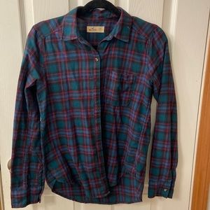 Hollister button down flannel